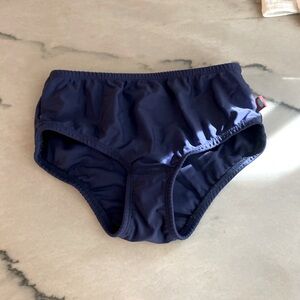 City threads navy swim suit bottom, size: kids 12
